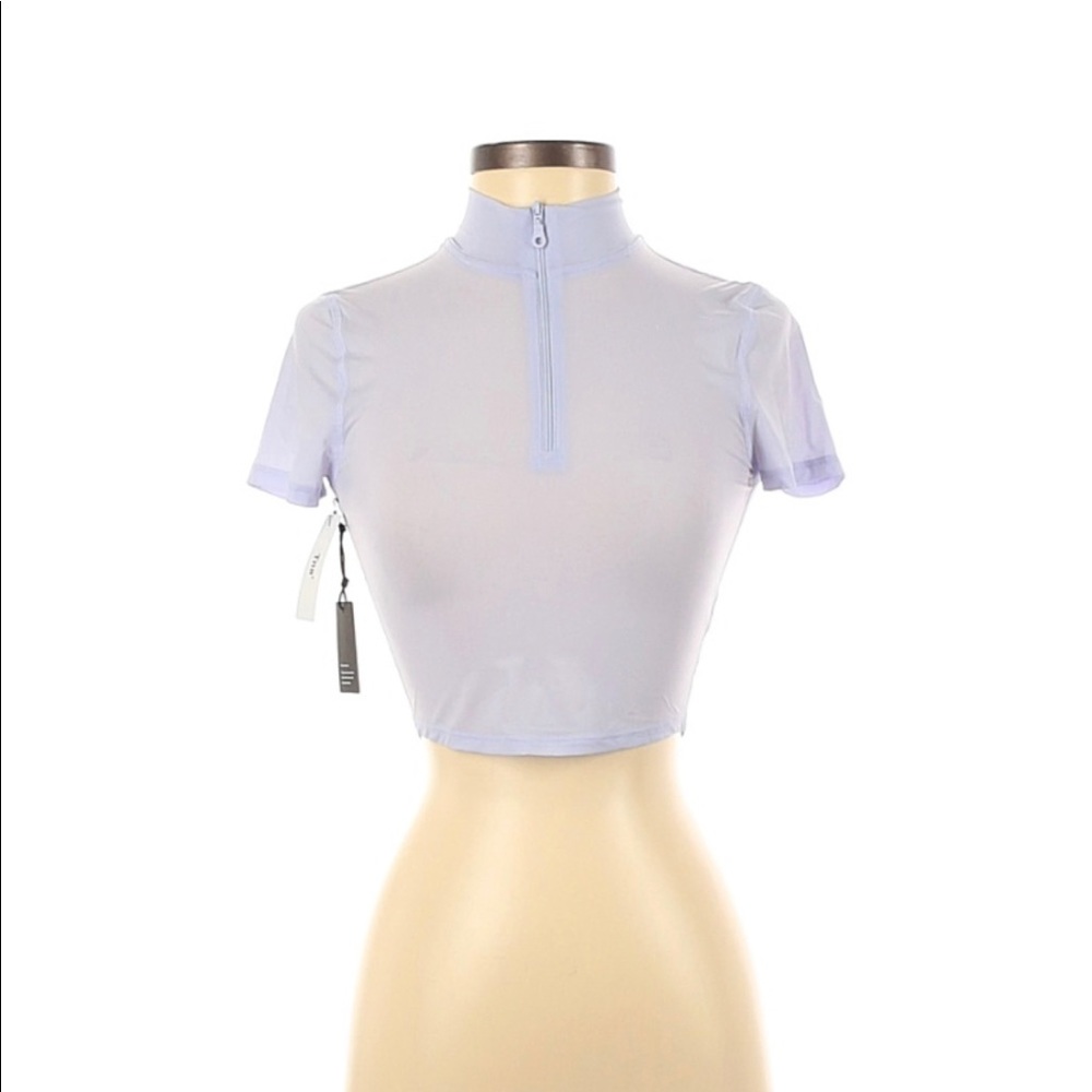 NWT ARITZIA TNA lavender sheer top